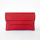 Waist bag/clutch RED, Clutches, Moscow,  Фото №1