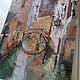 Oil painting on canvas Venice (terracotta green Canal). Pictures. Pastelena. My Livemaster. Фото №4
