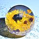 Glass sphere "Bumblebee", Gifts for March 8, Anapa,  Фото №1