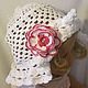 ПАНАМА БЕЛАЯ  ажурная, окружность головы 50-52 см. Панамы. Gala  Devi crochet design ВЯЗАНИЕ. Ярмарка Мастеров.  Фото №6