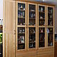 Шкаф-библиотека из лиственницы, Стеллажи, Санкт-Петербург,  Фото №1