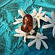 Кольцо с мексиканским огненным агатом. Кольца. Karma-jewelry. Ярмарка Мастеров.  Фото №11