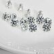Муассанит (MOISSANITE) белый цвет DE/VVS1, круг, 2,5 мм, 800 шт, Кабошоны, Махачкала,  Фото №1