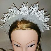 Резинки для волос из фоамирана "Хризантема"