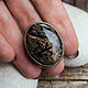 The Royal ring with dendroplan 'drawing of nature'. Rings. The inspiration of nature in stones. My Livemaster. Фото №5