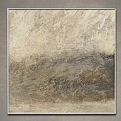 Картины и панно handmade. Livemaster - original item Interior painting on canvas 60h60 cm Seems to be a dream ... (gray). Handmade.