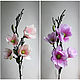 Ветка цветущей магнолии, 95 см, Цветы искусственные, Москва,  Фото №1