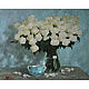 Oil painting ' January roses', Pictures, Belorechensk,  Фото №1