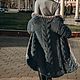 Кардиган-пальто "Деним". Кардиганы. Дарья Евтушенко (DaraFolk). Ярмарка Мастеров.  Фото №6