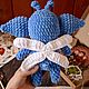 Корнуэльский Пикси плюшевая вязаная игрушка для фанатов Поттерианы. Амигуруми куклы и игрушки. Knitted-destiny. Ярмарка Мастеров.  Фото №4