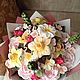 Зефирный букет. Съедобные букеты. Zefirotoli. Ярмарка Мастеров.  Фото №7