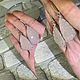 Комплект из аквамарина, адуляра и горного хрусталя. Комплекты украшений. Гемма украшения. Ярмарка Мастеров.  Фото №7