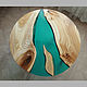 Круглый стол из слэбов  с островом, Столы, Великий Новгород,  Фото №1