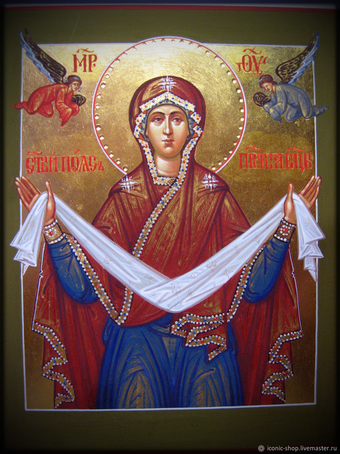 Икона Святой пояс Пресвятой Богородицы