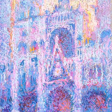 Картины и панно ручной работы. Ярмарка Мастеров - ручная работа Картина "Monet`s" ("Моне"). Handmade.