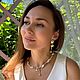 Комплект украшений Русалочка. Комплекты украшений. Kucha-jewelry. Интернет-магазин Ярмарка Мастеров.  Фото №2