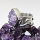 Ring with a fine amethyst brush made of 925 sterling silver GC0002. Rings. Sunny Silver. My Livemaster. Фото №5