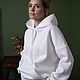 Теплое худи "Jane H" размеры 40-56. Кофты. Aritani-shop. Ярмарка Мастеров.  Фото №4