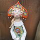 Russian beauty. Doll. Folk Dolls. Marisavesennaya ceramics. Online shopping on My Livemaster.  Фото №2