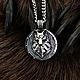 Amulet Wolf-Shield. Pendants. h-a-n--t-e-r. My Livemaster. Фото №6