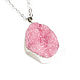 Pendant with agate 'Magic' druze agate, pink pendant. Pendants. Irina Moro. My Livemaster. Фото №5