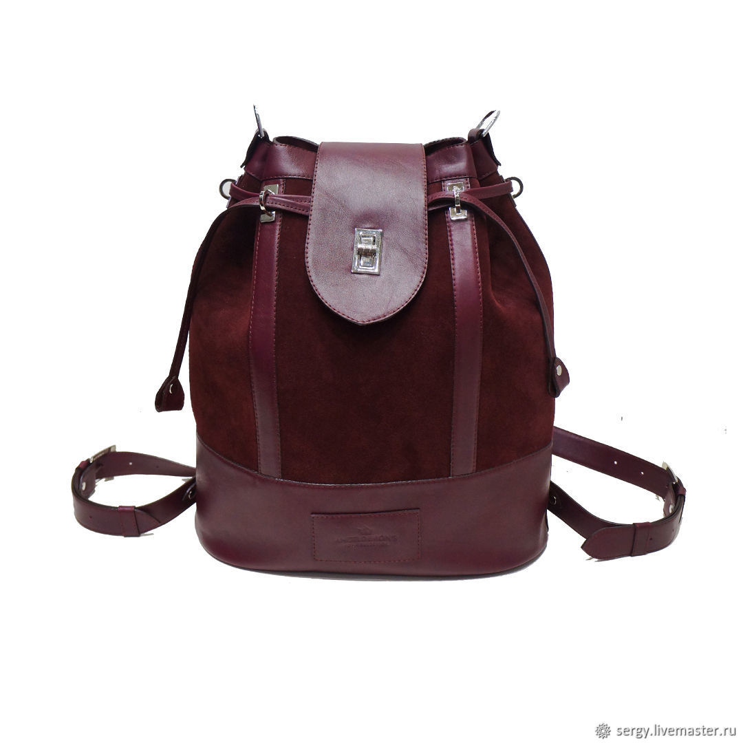 Рюкзак za!n 1015295 Bordo.