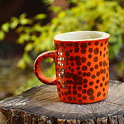 Посуда handmade. Livemaster - original item A mug for well-being.. Handmade.