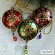 3 PCs Christmas tree toys set, Christmas decorations, Zeya,  Фото №1