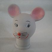 Материалы для творчества handmade. Livemaster - original item The head of the mouse. Handmade.