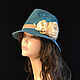 Fiodor ' Susurros de otoño'. Hats1. Novozhilova Hats. Интернет-магазин Ярмарка Мастеров.  Фото №2