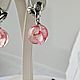 Серьги "Нежные мечты" с гортензией. Серьги классические. MoranaJewelrYкрашения с цветами Санкт-Петербург. Ярмарка Мастеров.  Фото №5