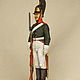 Рядовой Псковского драгунского полка.1810-14 гг.Оловянная миниатюра. Военная миниатюра. Manul_Studio. Интернет-магазин Ярмарка Мастеров.  Фото №2