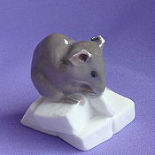 Винтаж handmade. Livemaster - original item Denmark Copenhagen Three Waves Mouse with sugar figurine vintage. Handmade.