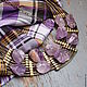 Bib Колье "Lavender" из аметиста. Колье. Дроздова Светлана 'Dear Gazza'. Ярмарка Мастеров.  Фото №6