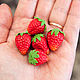 Strawberry, Miniature figurines, Kovrov,  Фото №1