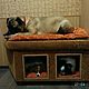 Interior kennel for three dogs. House for dogs order. Pet House. Workshop for dogs and cats. Online shopping on My Livemaster.  Фото №2