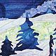  Зимний пейзаж. Подушки. Лада Христенко, Quiltlada. Интернет-магазин Ярмарка Мастеров.  Фото №2