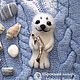 Order Brooch seal Belek - narochka felted wool. Woolen Zoo. Livemaster. . Brooches Фото №3