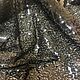 Пайетки на сетке. Ткани. Regal-textiles-shop. Ярмарка Мастеров.  Фото №4