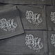 Салфетки льняные с вышивкой " Наследие" от А до Z. Салфетки. Анна Смирнова (embroiderylinen). Ярмарка Мастеров.  Фото №4