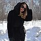 Шуба из меха ондатры с капюшоном, Шубы, Омск,  Фото №1