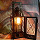Светильник лофт "Lantern for the Stolypinsky carriage", Настольные лампы, Саратов,  Фото №1