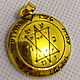 The Golden Seal of Solomon-The Pentacle of Treasures and Glory. Amulet. ladymillion. Online shopping on My Livemaster.  Фото №2