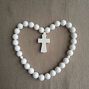 Фен-шуй и эзотерика handmade. Livemaster - original item Orthodox rosary made of ivory. 12mm. With cracks.. Handmade.
