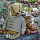 Мintage style Teddy Bear Sherlock. Teddy Bears. Travel To Childhood of Teddy (bordnerteddy). Online shopping on My Livemaster.  Фото №2