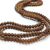 Материалы для творчества handmade. Livemaster - original item Beads 10h8mm seeds of Rudraksha tree Eleocarpus 10 pcs.. Handmade.