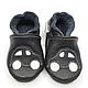 Black Baby Shoes, Leather Baby Shoes,Car Baby Shoes,Ebooba, Footwear for childrens, Kharkiv,  Фото №1