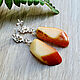 Amber. Earrings 'angel Wings' amber silver. Earrings. Frollena II. Natural Baltic amber. My Livemaster. Фото №6