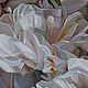 Painting 'White peonies' oil on canvas 70h100cm. Pictures. vestnikova. My Livemaster. Фото №6