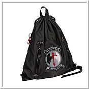 Сумки и аксессуары handmade. Livemaster - original item Atelier 666 Black & White Backpack. Handmade.